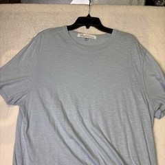 Kenneth Cole Tech Short Sleeve Pocket T-Shirt Cotton Stretch Wicking UPF 50+