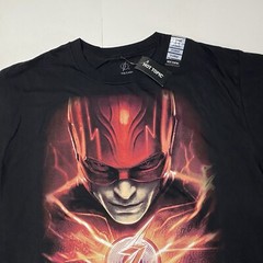 DC Comics T Shirt The Flash Portrait Lightning Tee Adult XL TG EG