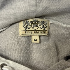 Vintage Juicy Couture Sweatshirt Gray Outlaw Etiquette Size Medium