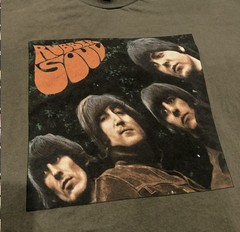 Vintage 2005 The Beatles Rubber Soul Apple Corps LTD XL T Shirt Retro Rock