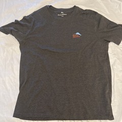 Tommy Bahama “Found These on Kegslist” SS T-Shirt Men’s XL Gray Beer Keg Party