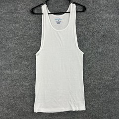 Stafford Tank Mens XL Dry+Cool Tagless Undershirt 4 Pack Ribbed White Basic