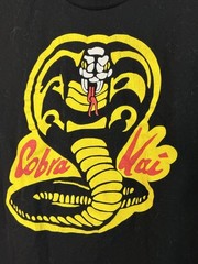 Bioworld Cobra Kai Classic Snake Logo Graphic T-Shirt