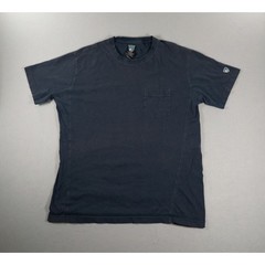 Kuhl Mens Organic Cotton Pocket T-Shirt Navy Blue Short Sleeve Size Large