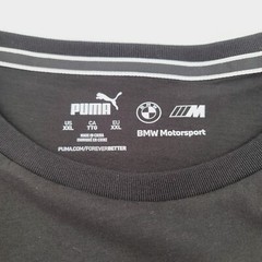 Puma BMW MMS Motorsport Statement Graphic Men’s Tee T-Shirt XXL 2XL Black NEW