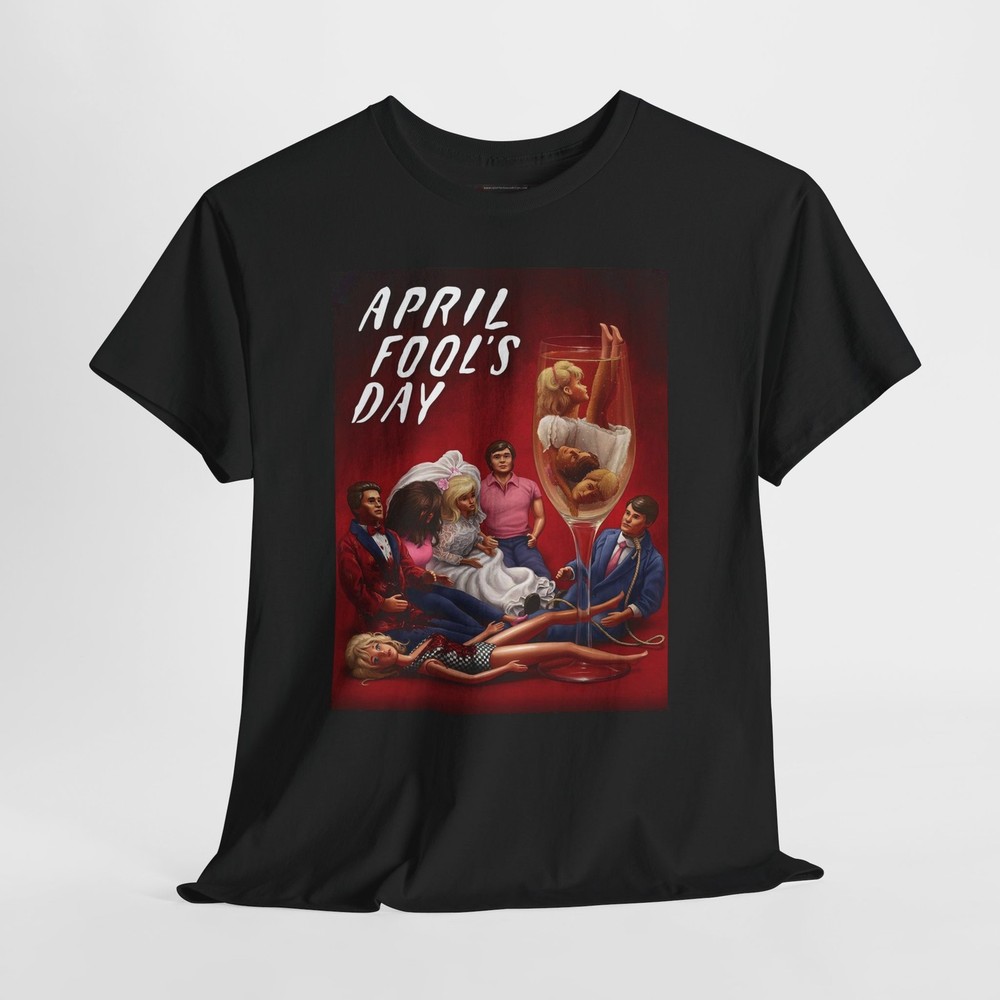 April Fool’s Day 1986 Retro Movie Poster Horror Unisex Graphic T-Shirt