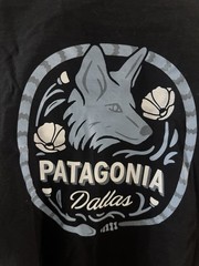 Patagonia Responsibili-Tee Dallas Wolf Graphic T-Shirt Black Men’s M 37728 BLK