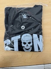 WWE STONE COLD STEVE AUSTIN T SHIRT OFFICIAL ITEM BLACK