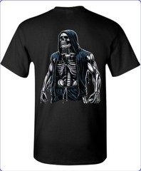 Skull Gym Men’s T-Shirt Till I Collapse Small To 3X-Large C