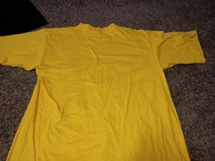 Vintage I Climbed The Great Wall Of China Shirt 90s Yellow Large