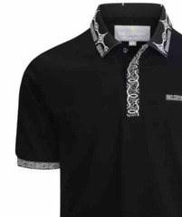 Men’s Luxurious Fine Cotton Polo Shirt,Italian Style,Stretch M to 3XL….A18.A
