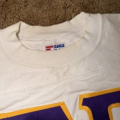 VTG Sigma Pi Fraternity Eagle USA Embroidered Shirt Sz M