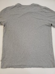Fjallraven Size Large Gray Forever Nature Logo Short Sleeve Crew Neck T-Shirt