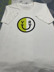 Mellow Mushroom Yellow Room Skater Smiley Face T-Shirt Large 420