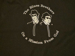 House of Blues Las Vegas Blues Brothers Jake Bowling Shirt Black White Stripe XL