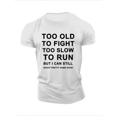 Men Crew Neck Short Sleeve T-Shirts – Breathable Slight Stretch Polyester Fabric