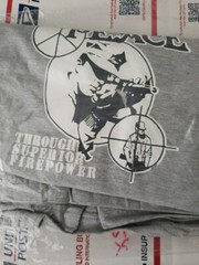 PEACE THROUGH SUPERIOR FIREPOWER gun rights Mens 2xl T-Shirt Trl4#318