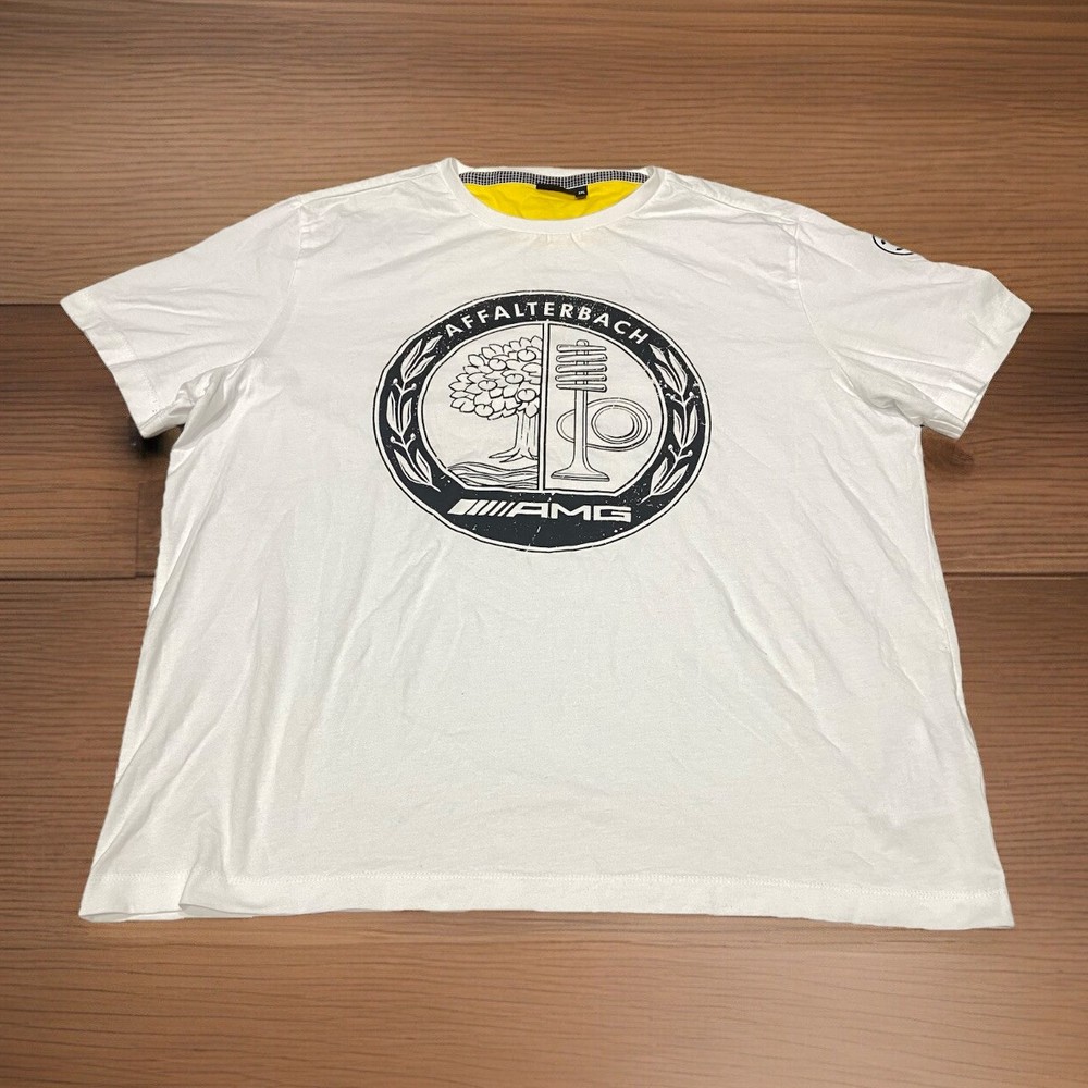 Mercedes Benz AMG Official T-Shirt White Size Large Affalterbach #35