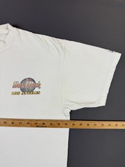 Rare Vintage 90s Hard Rock Cafe Los Angeles Melrose Band Music Art XL Promo Tee