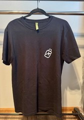 Black Kansas City International Airport Map TShirt Daily Drop Unisex Size Large