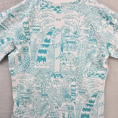 Ikea Steve Harrington Shirt Mens Small All Over Print AOP Graffiti Rare Vintage