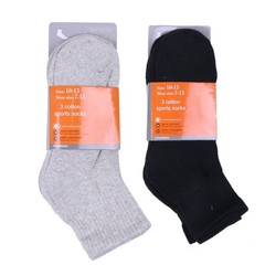 6 Pack-Men’s Lightweight Athletic Compression Quarter Ankle Low Cut Cotton So…