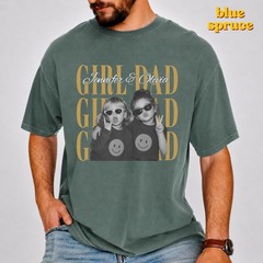 Personalized Dad Photo Shirt Custom Fathers Day Gift Best Dad Ever