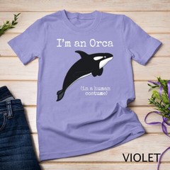 Orca Killer Whale Costume I’m an Orca in a Human Costume Unisex T-shirt