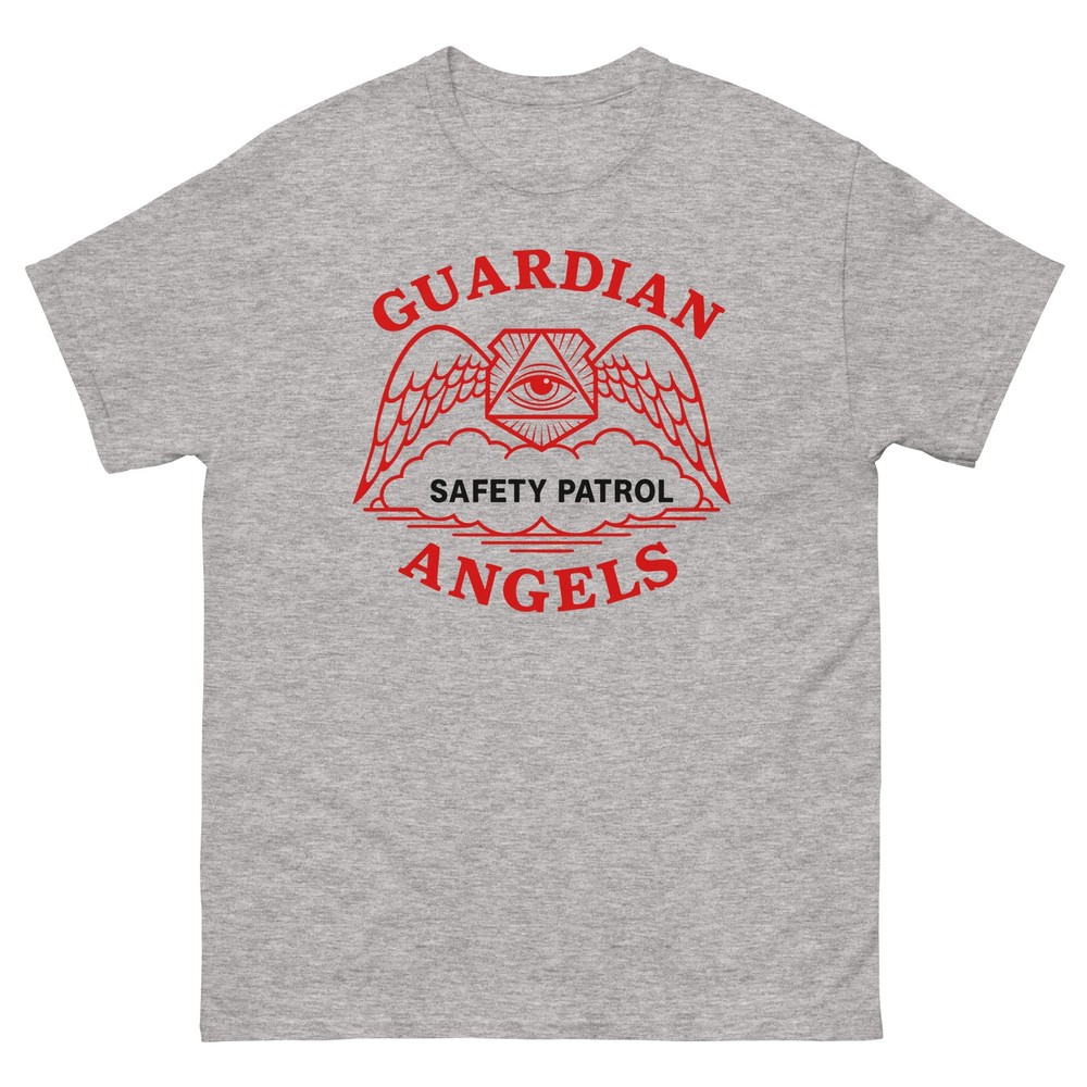 Guardian Angels Red Logo Shirt NYC Safety Patrol Graphic Tee T