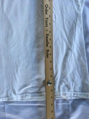 Hanes Shirt Mens Medium White ComfortSoft Crewneck Short Sleeve Cotton Tee Blank