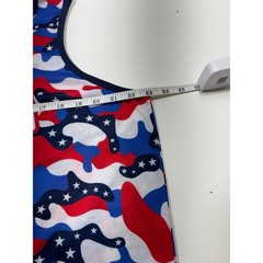 Home Free Florida Men’s Fourth Of July Tank Top Patriotic Sz L Red White & Blue