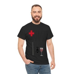Teacher Survival Kit Funny Wine T-Shirt