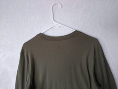 Dockers Mens Long Sleeve T Shirt M Olive Green Crew Neck Tee Shirts Cotton Knit