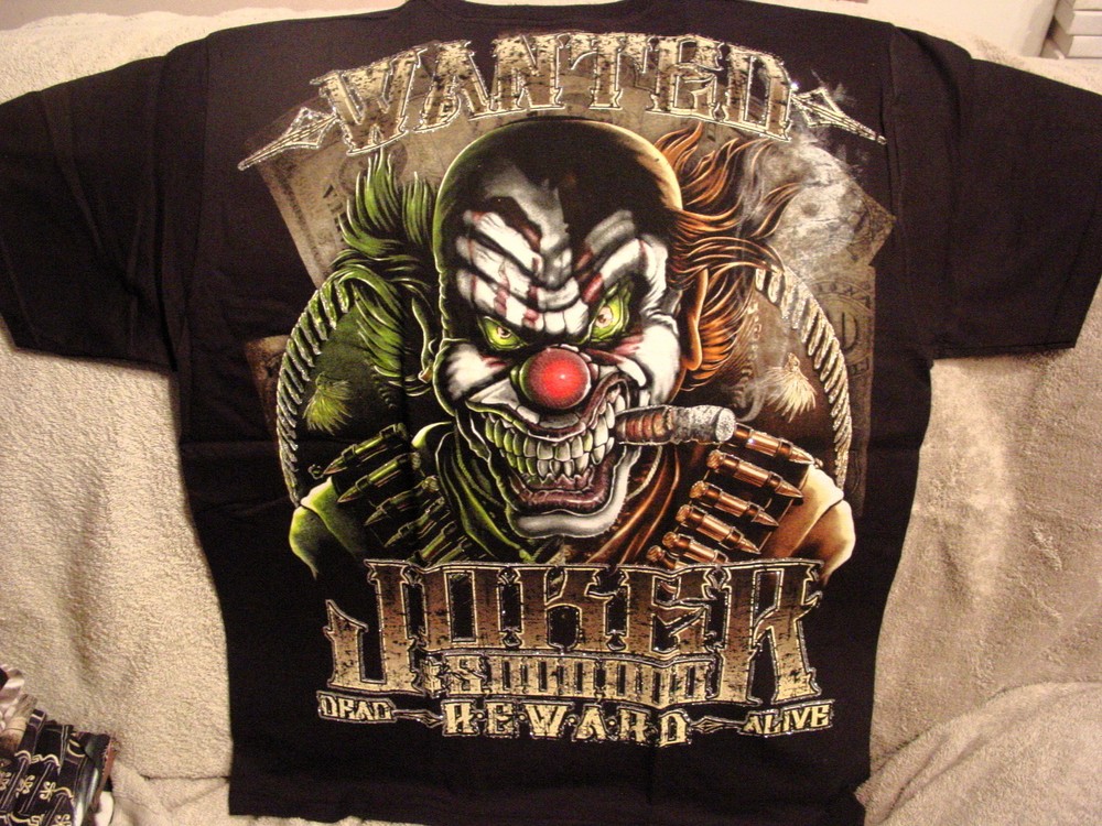 JOKER WANTED DEAD OR ALIVE T-SHIRT