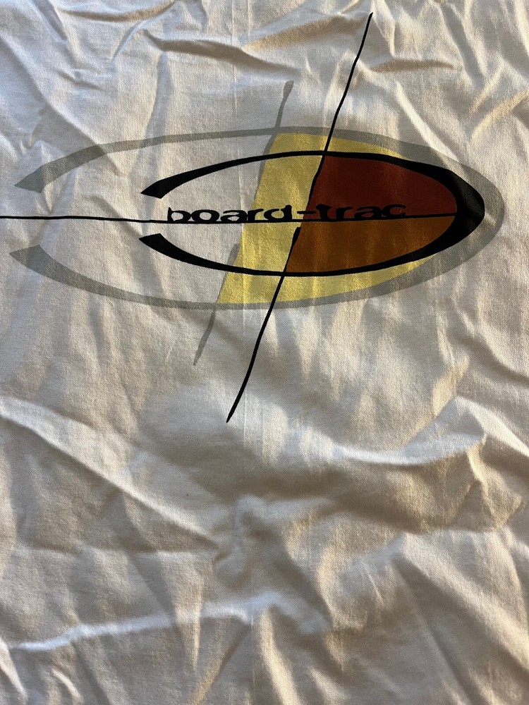 Board-trac t shirt new no tag vintage 90s Hanes Comfort T cotton S softwear