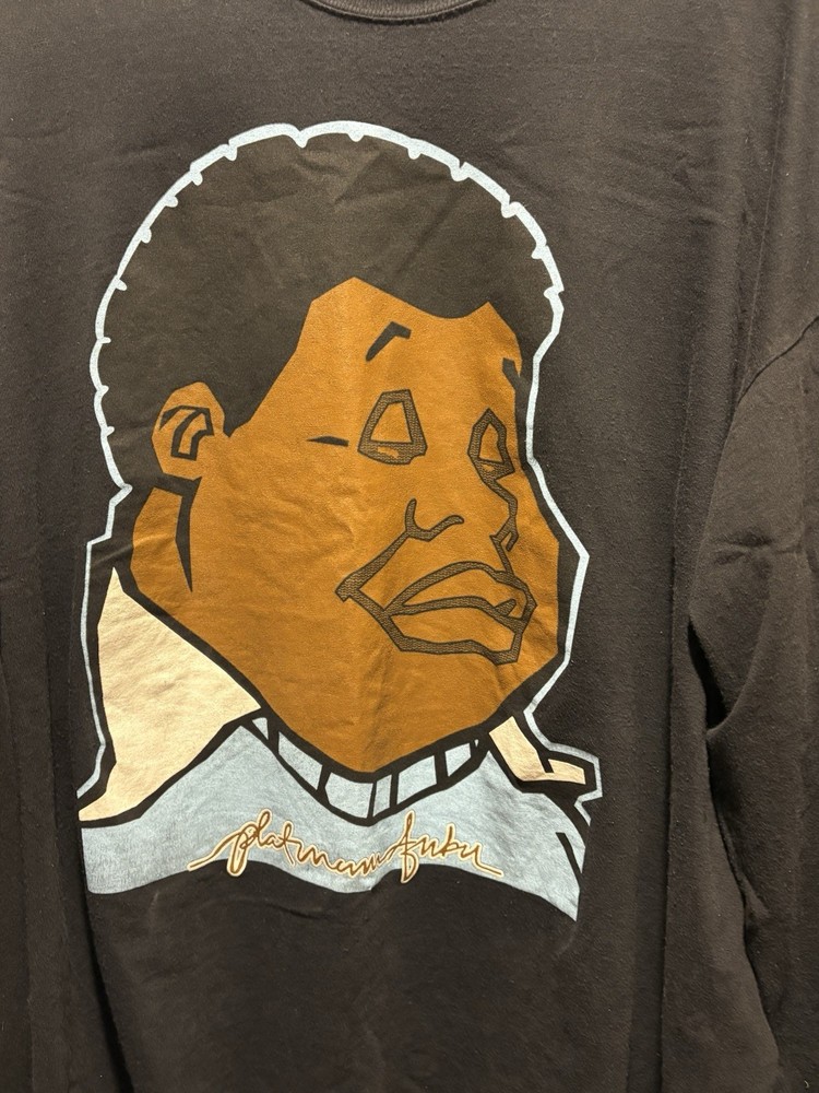 Fubu Platinum Vintage FAT ALBERT Long Sleeve T-Shirt Hip Hop Dbl Sides 2XL