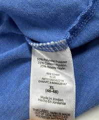 AV Athletic T-Shirt Men’s XL Blue Athletic Stretch Comfortable Driworks