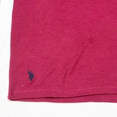 U.S. Polo Association USPA Long Sleeve Tee Shirt 2XL Red Gray New With Tags