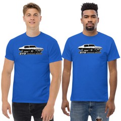 1969 Pontiac GTO Mens Muscle Car Enthusiast T-Shirt