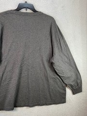 Polo Ralph Lauren Shirt Mens 2XB Big Gray Long Sleeve T Shirt Sweatshirt Pocket