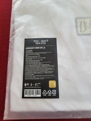 HYBE SUGA Agust D Tour D-DAY Oversized Logo Graphic Tee White Men’s S