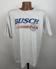 Vintage Busch Beer Shirt Mens XL 90s Busch Non Alcoholic Beer T-shirt Distressed