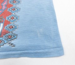 Vintage Hang Ten Shirt Mens Medium Blue Tank Top 70s Tee Southwestern Surf Brand