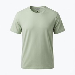 Porter Ash Performance Tee Mens XL Sage Green Minimalist Stretch Workout T-Shirt