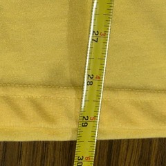 NEW John Ashford Easy Care Sunwash Yellow Short Sleeve Tee Men’s Large