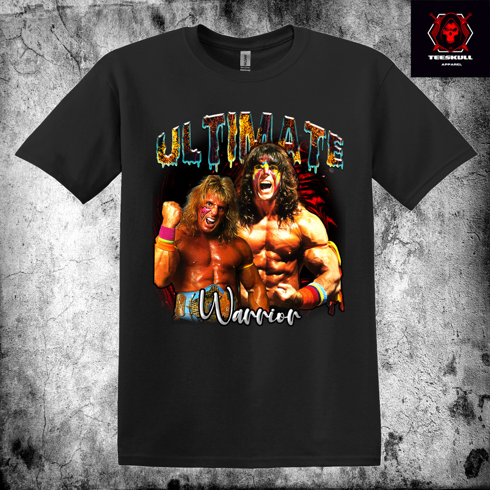 WWE Superstars Ultimate Warrior Premium Thick Cotton Unisex T-Shirt S-3XL🔥