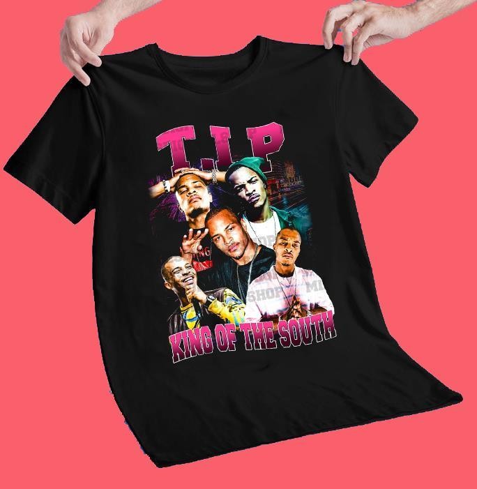 TI Rapper hot Singer Men T-shirt tee Men Size S-5XL