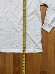 Men’s AND1 White Long Sleeve Graphic Tshirt Size XL HAS FLAWS