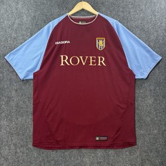 VTG Aston Villa 2003 2004 Home Soccer Jersey Men’s L Rover Football Diadora