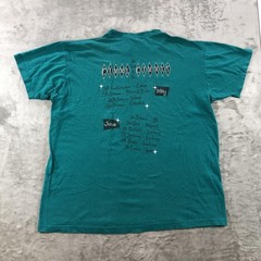 Me First And The Gimme Gimmes Shirt Mens Large Teal Blue Tour Tee Sol’s 2014